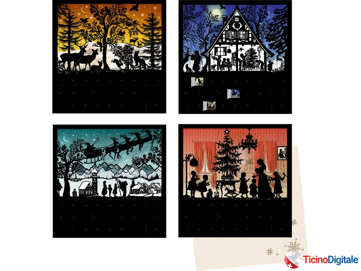 Calendario dell'avvento COPPENRATH Notte Silenziosa da 15x15cm
