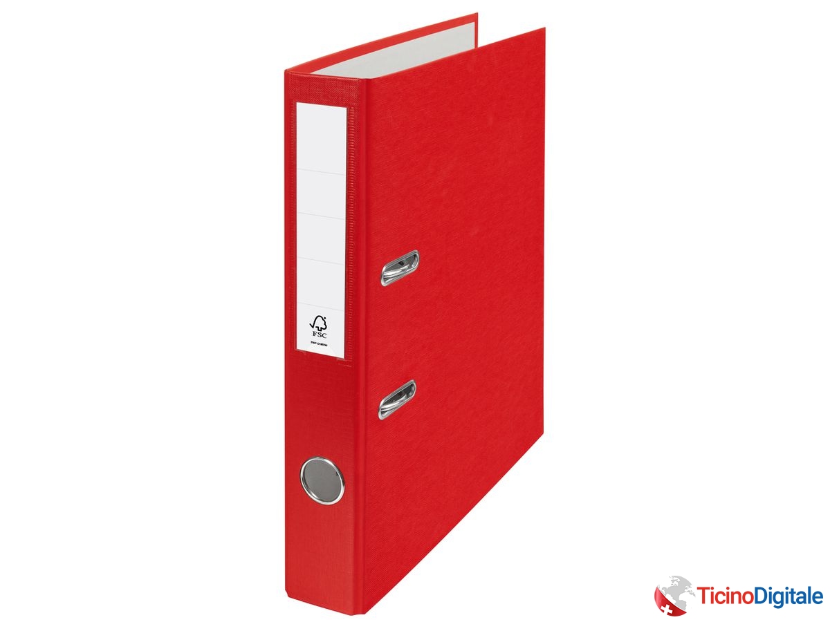 ESSELTE Classatore CH standard 5cm 624551 rosso A4