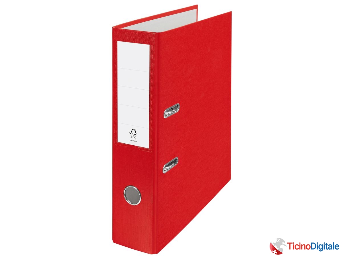 ESSELTE Classatore CH standard 7.5cm 624541 rosso A4