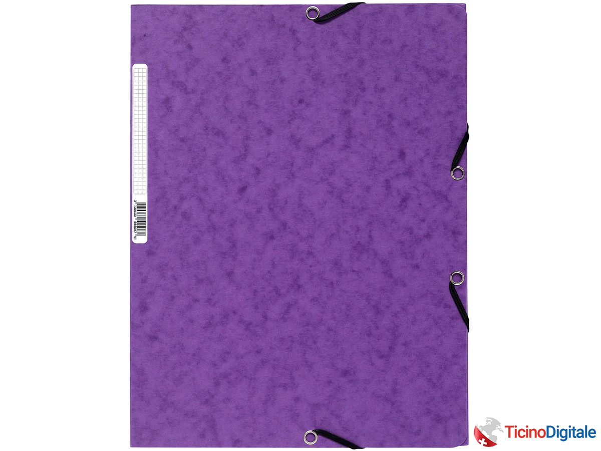 EXACOMPTA Cartellina con elastico A4 55508E violett