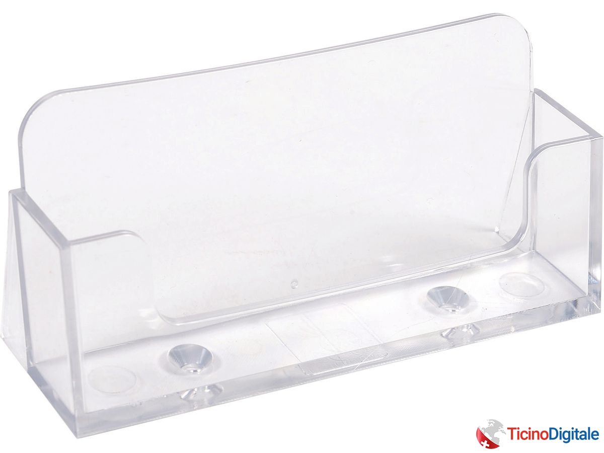 EXACOMPTA Porta biglietto da visita 71058D trasparente 34x102x47mm