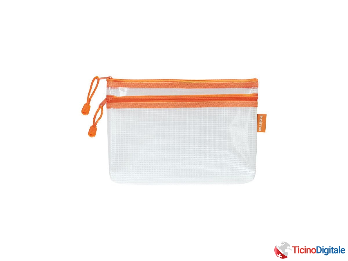 KOLMA Tasca cerniera 08.197.12 Mesh Bag Double 25x16cm