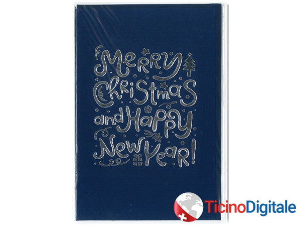 Legami xmas card Blue