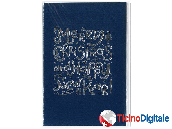 Legami xmas card Blue