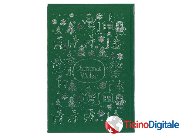 Legami xmas card Green