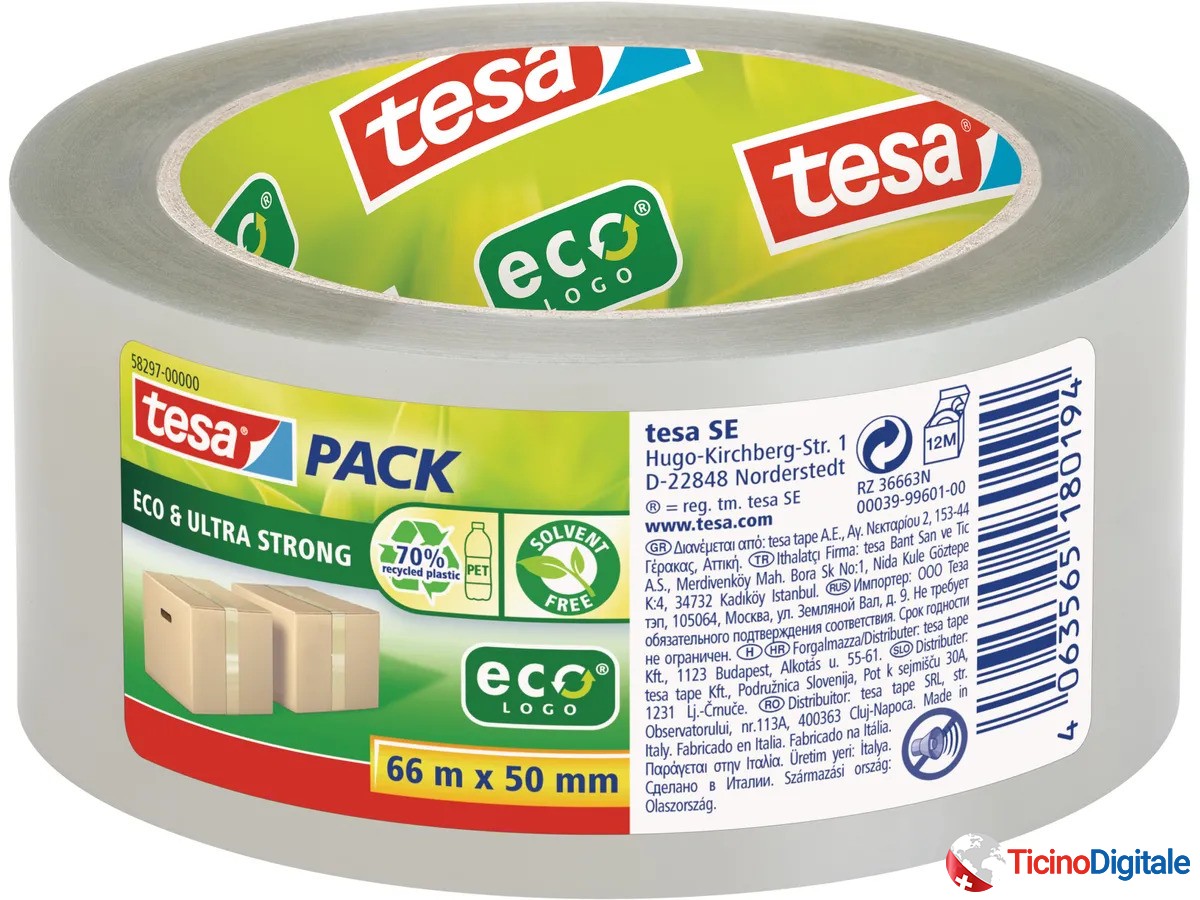 Nastro d'imballagio della TESA  da 50mmx66m ultra strong trasparente