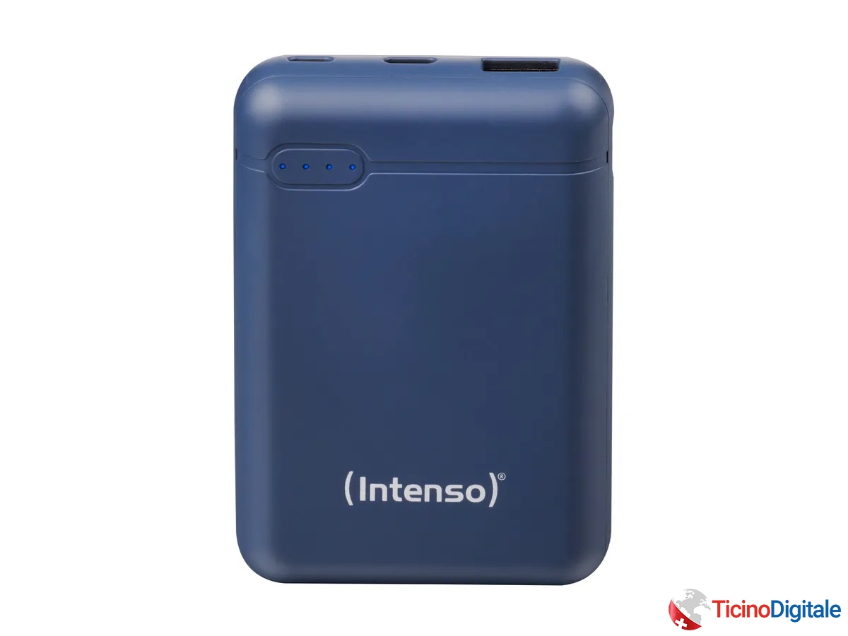 Powerbank dark blue della INTENSO  da 10000 mAh