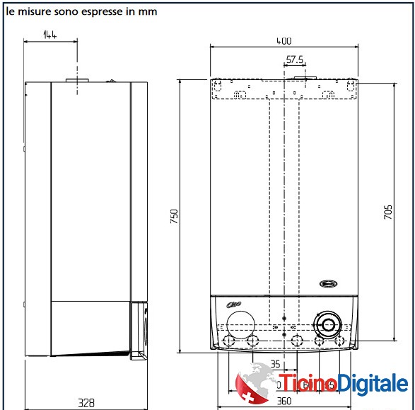  Scheda Elettronica BE0533 per caldaia CIAO CSI 24