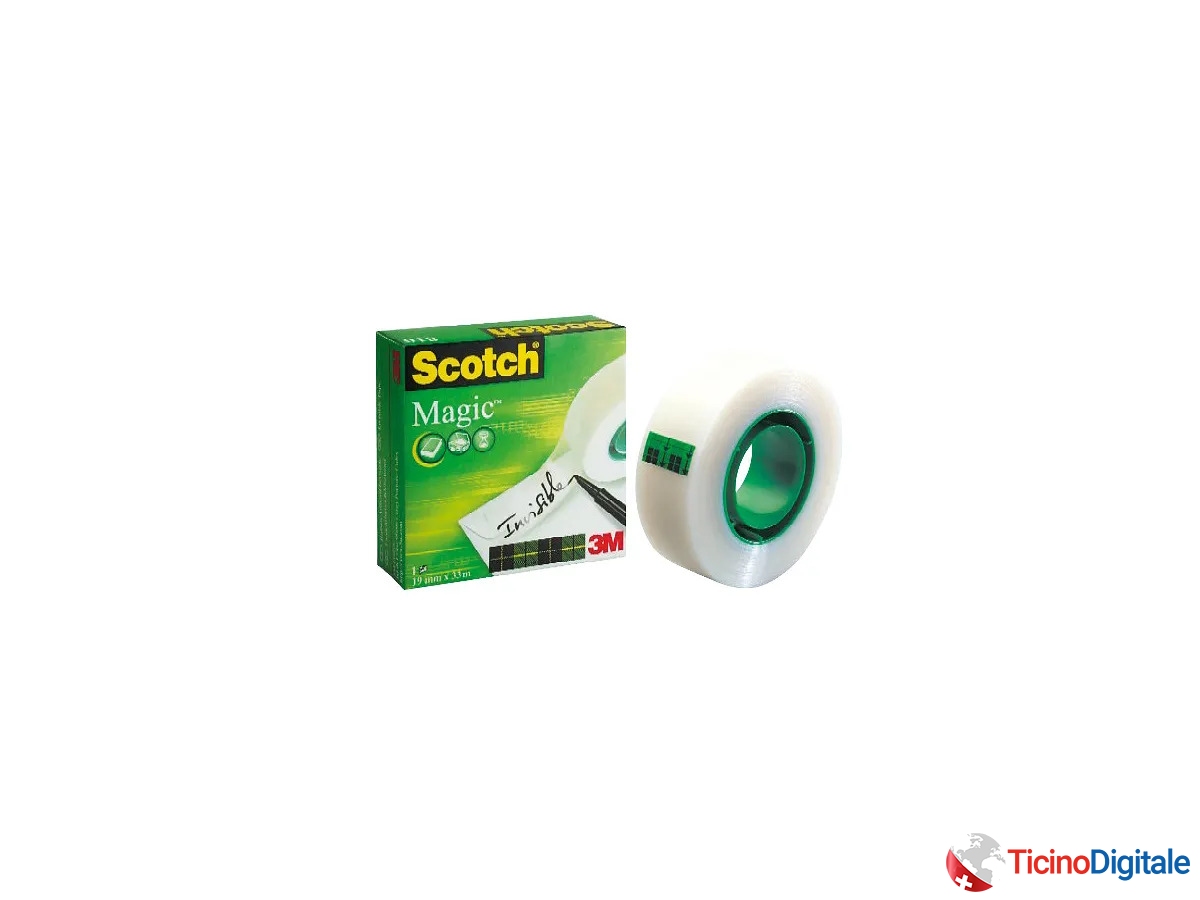 SCOTCH invisibile da 19mmx33m