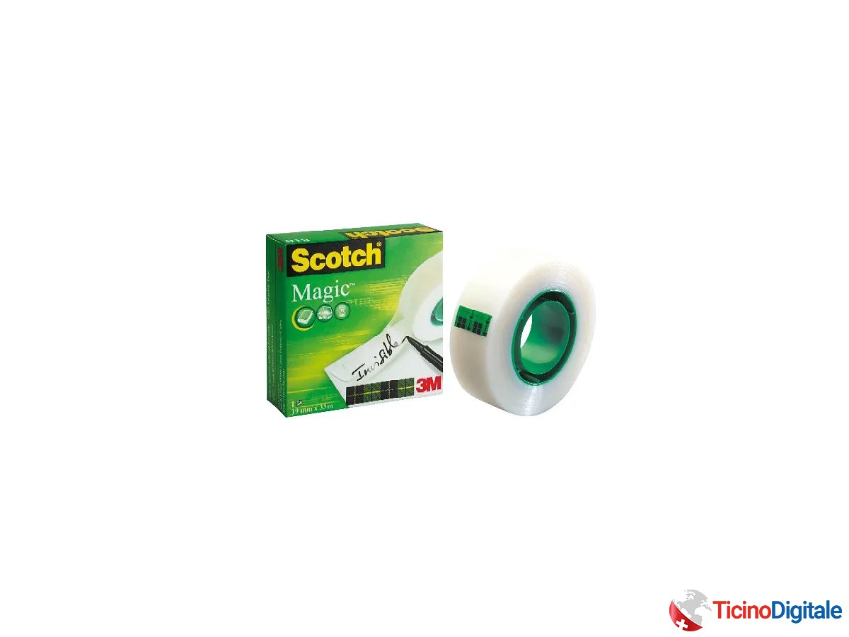 SCOTCH invisibile da 19mmx33m