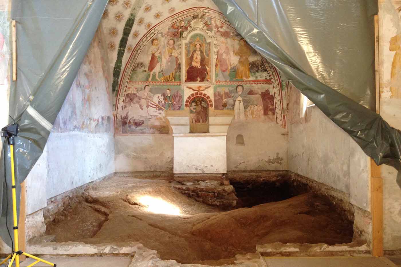 Ristrutturazione Chiesa di Santa Marta a Carona