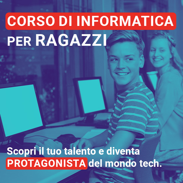 Corsi di informatica per ragazzi 