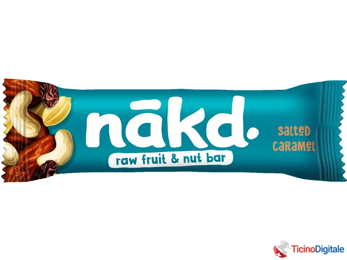 barretta di Caramello salato della NAKD  (18 pezzi)