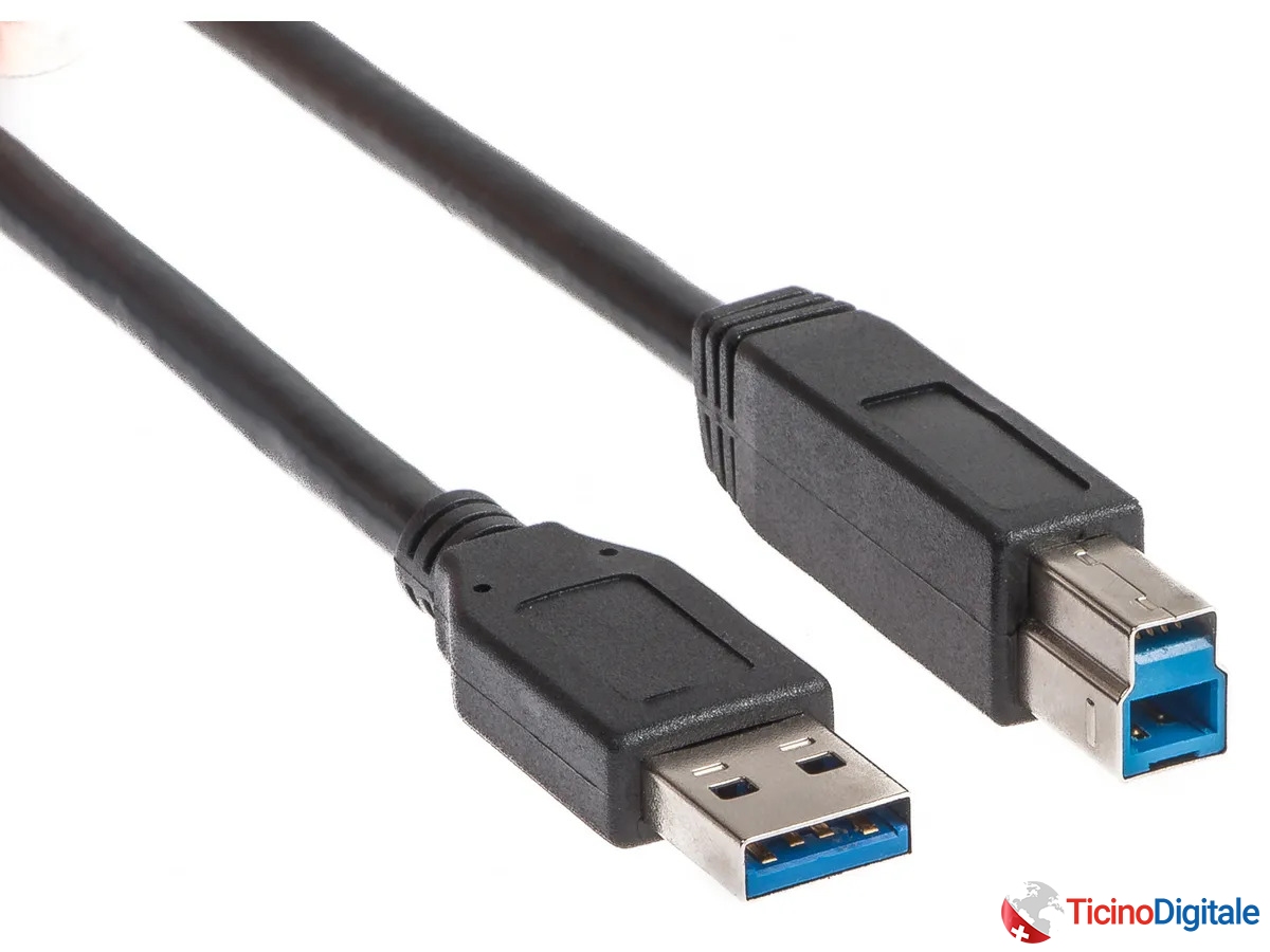 Cavo USB 3.0 della LINK2GO maschio/maschio da 1 metro
