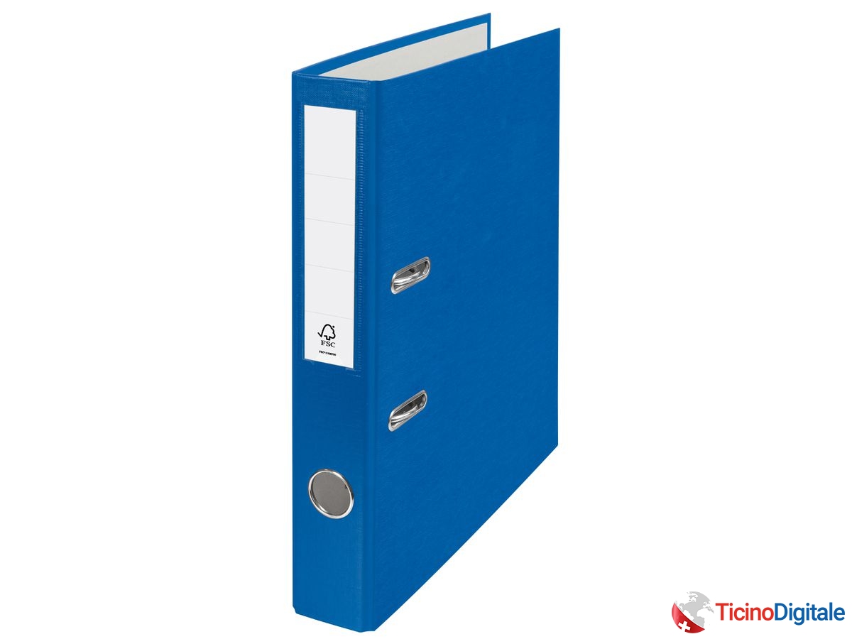 ESSELTE Classatore CH standard 5cm 624550 blu scuro A4