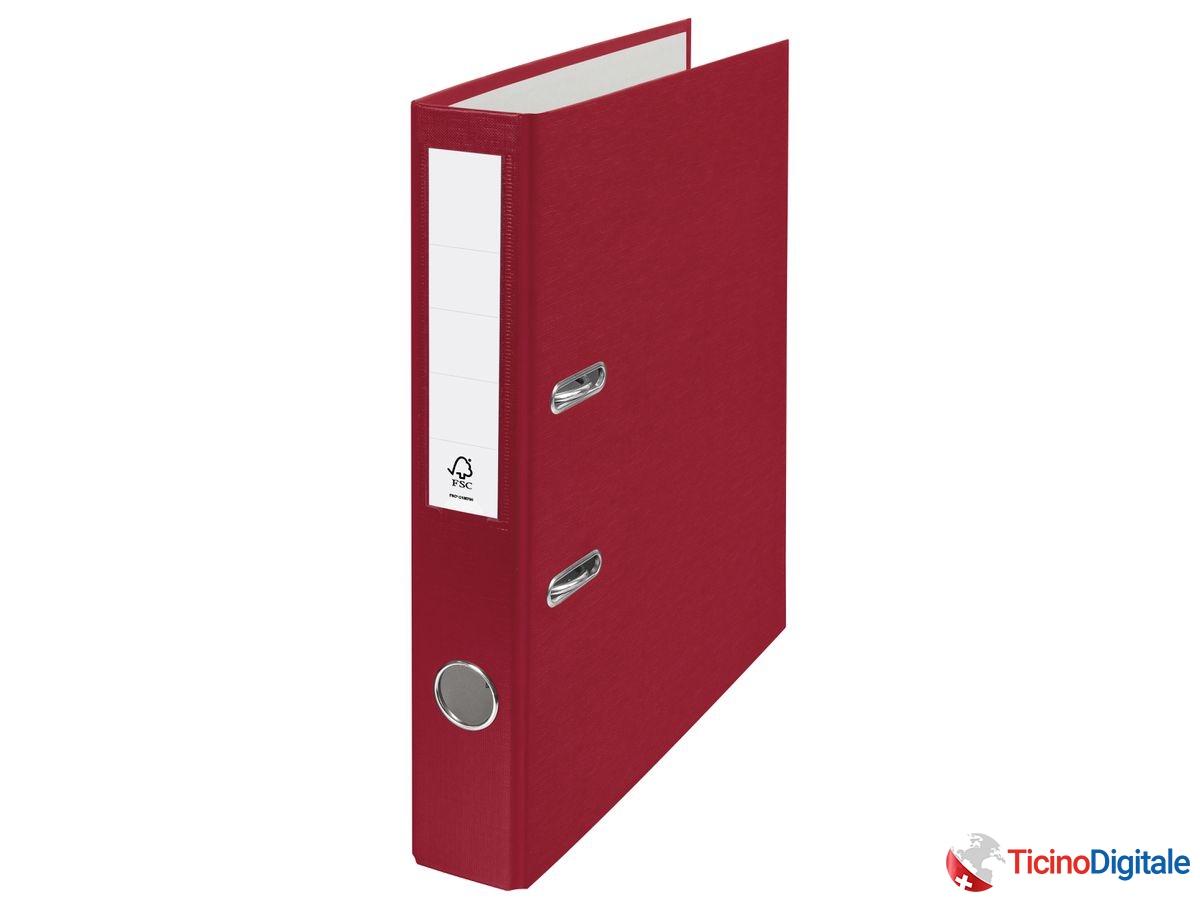 ESSELTE Classatore CH standard 5cm 624557 rosso vino A4