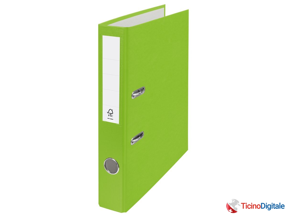 ESSELTE Classatore CH standard 5cm 628647 verde lime A4