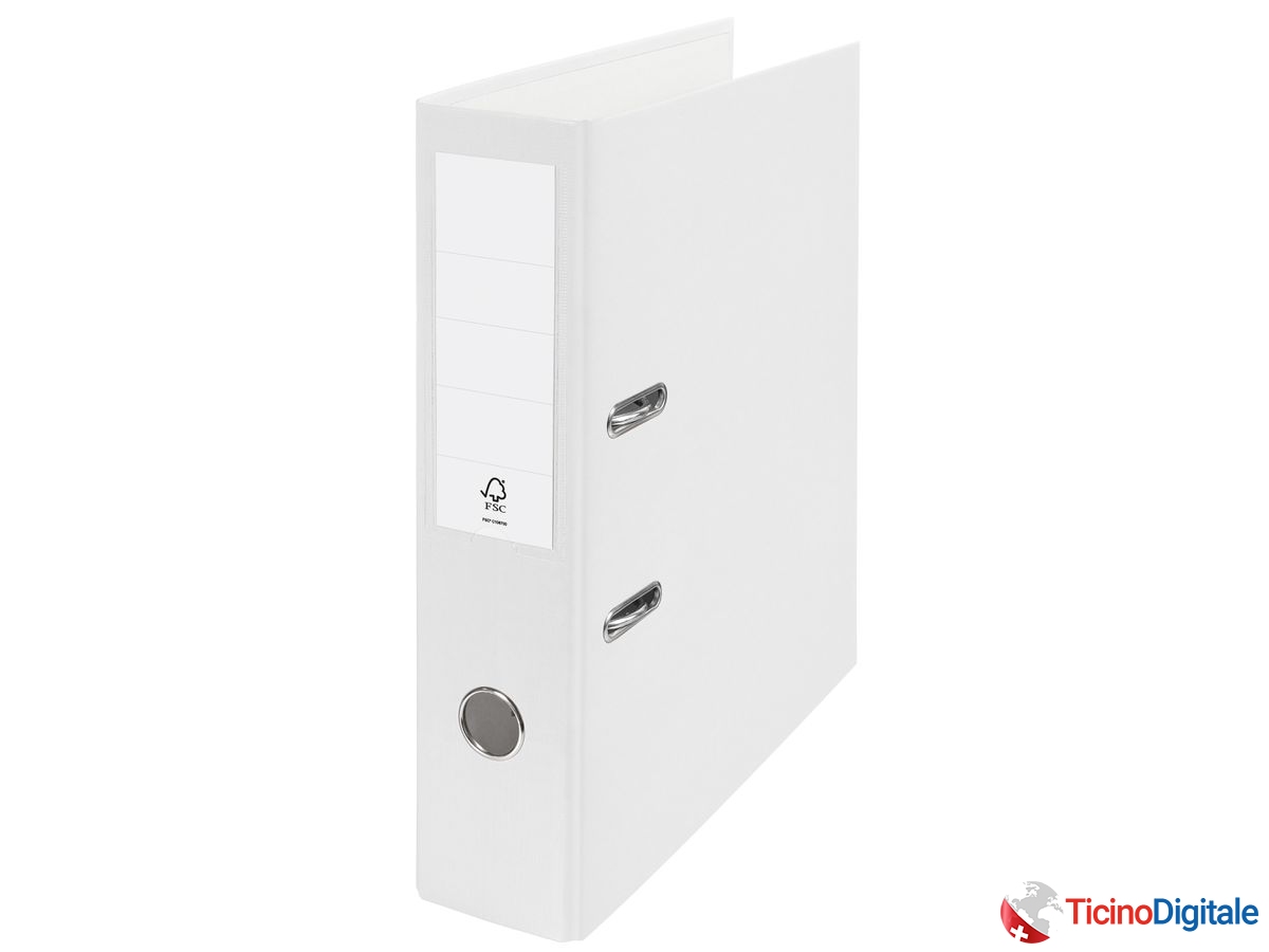ESSELTE Classatore CH standard 7.5cm 624543 bianco A4