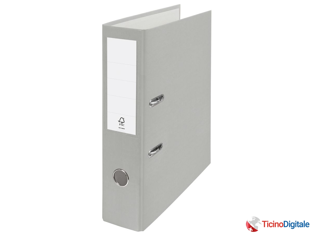 ESSELTE Classatore CH standard 7.5cm 624544 grigio A4