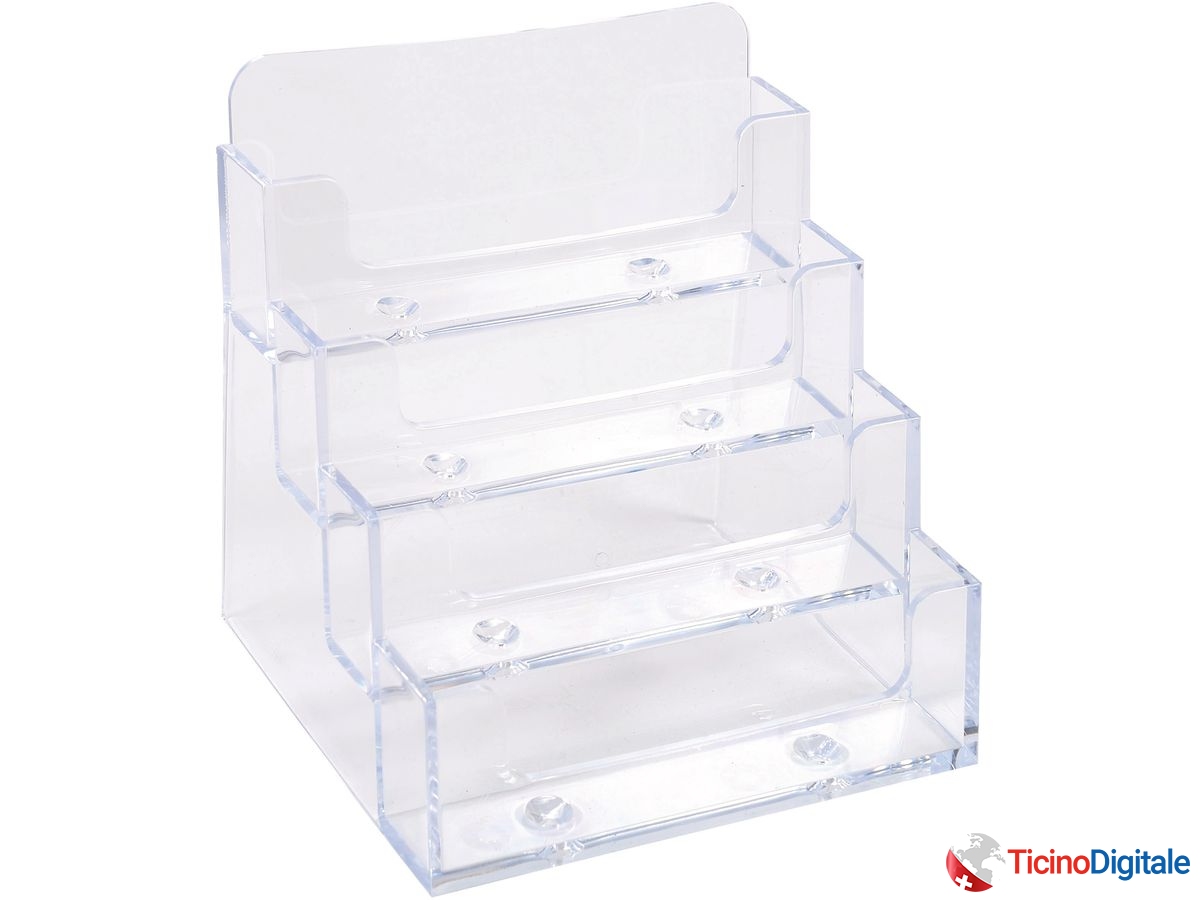 EXACOMPTA Porta biglietto da visita 71158D trasparente...