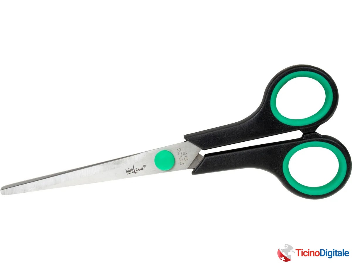 Forbice della BÜROLINE da 18cm ecosostenibile in inox