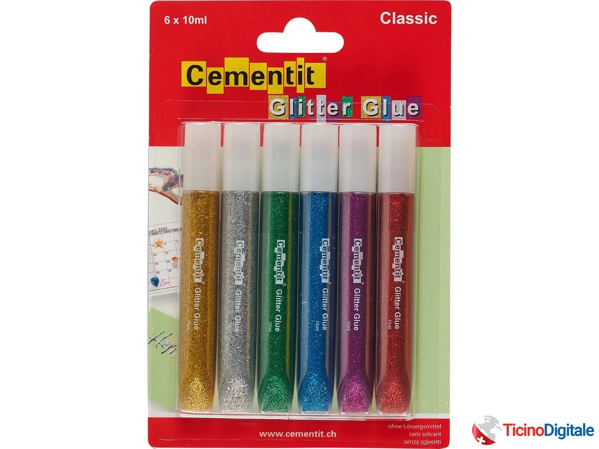 Glitter della CEMENTIT per carta, cartoncino,...
