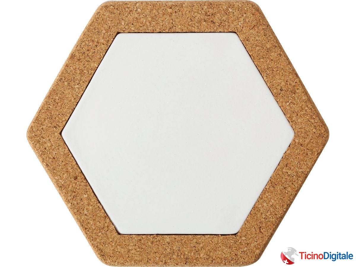 I AM CREATIVE Sottovaso di sughero, hexagon 5000.48...