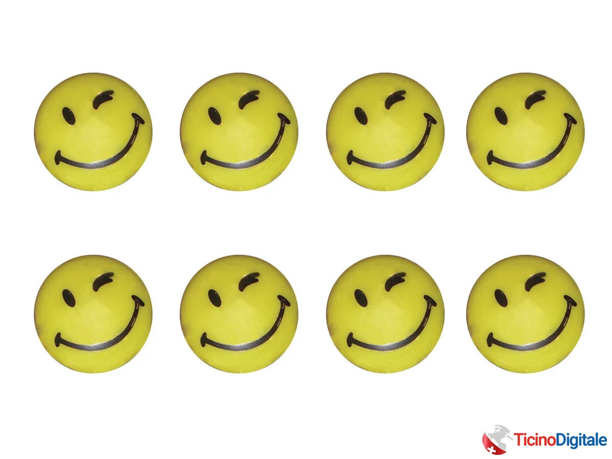 Magneti sorridenti della FRANKEN da 20mm (8 pezzi)