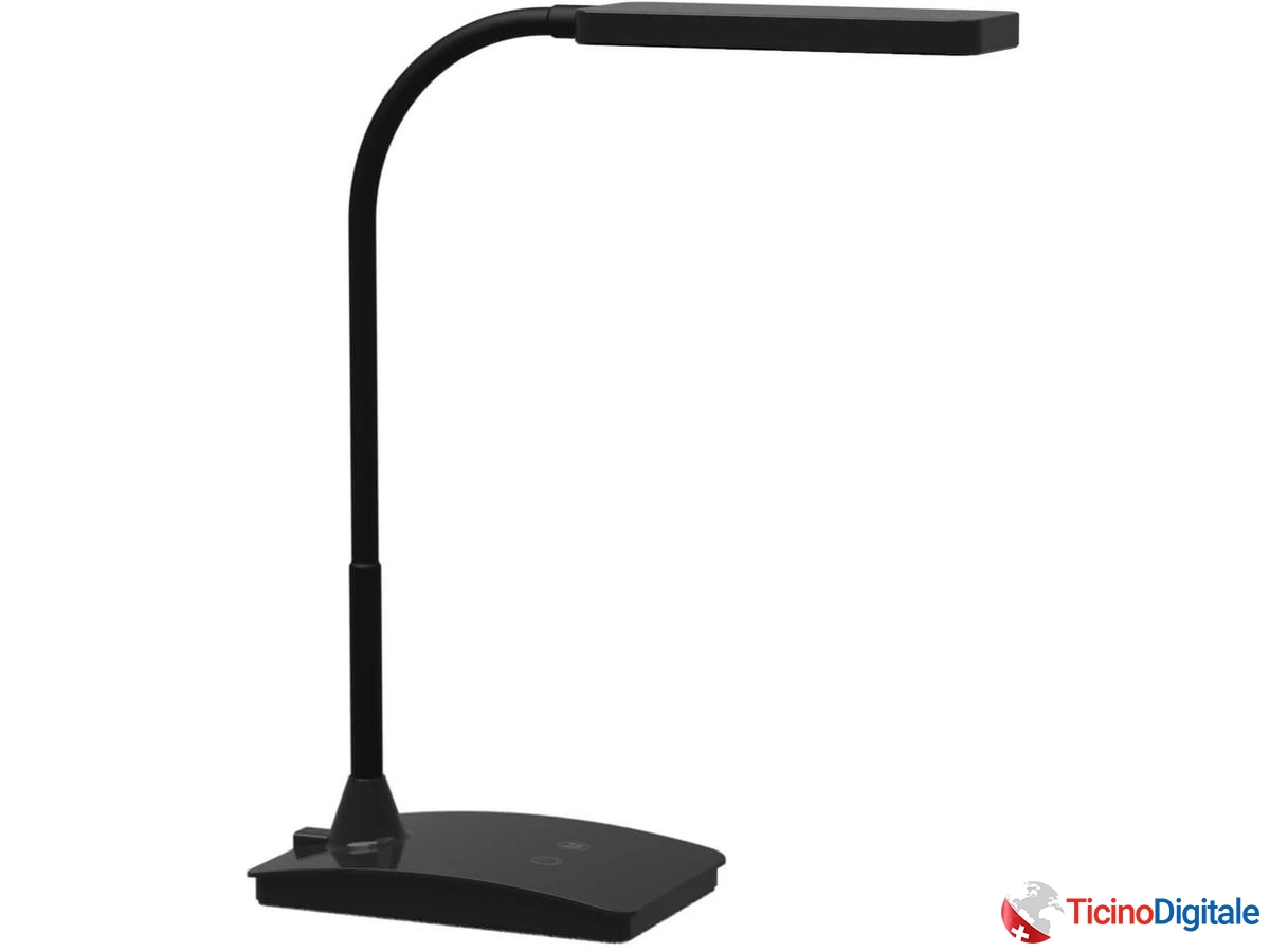 MAUL Lampada d.tavolo MAULpearly 6W 8201790 nero,...
