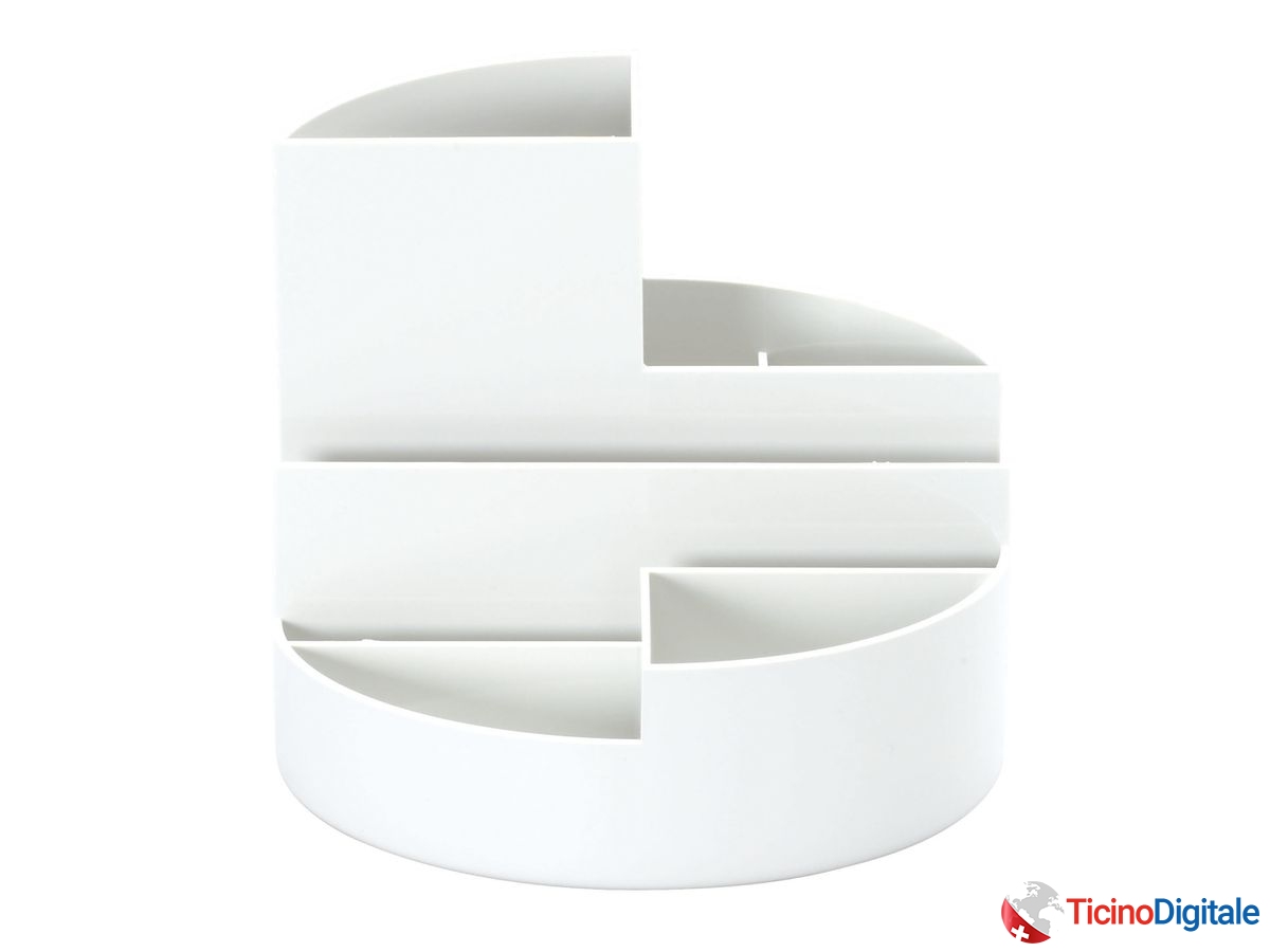 Astuccio per matite MAUL di colore bianco