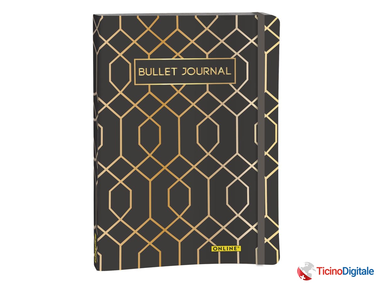 ONLINE Bullet Journal A5 02245 Art Deco 96 sheets