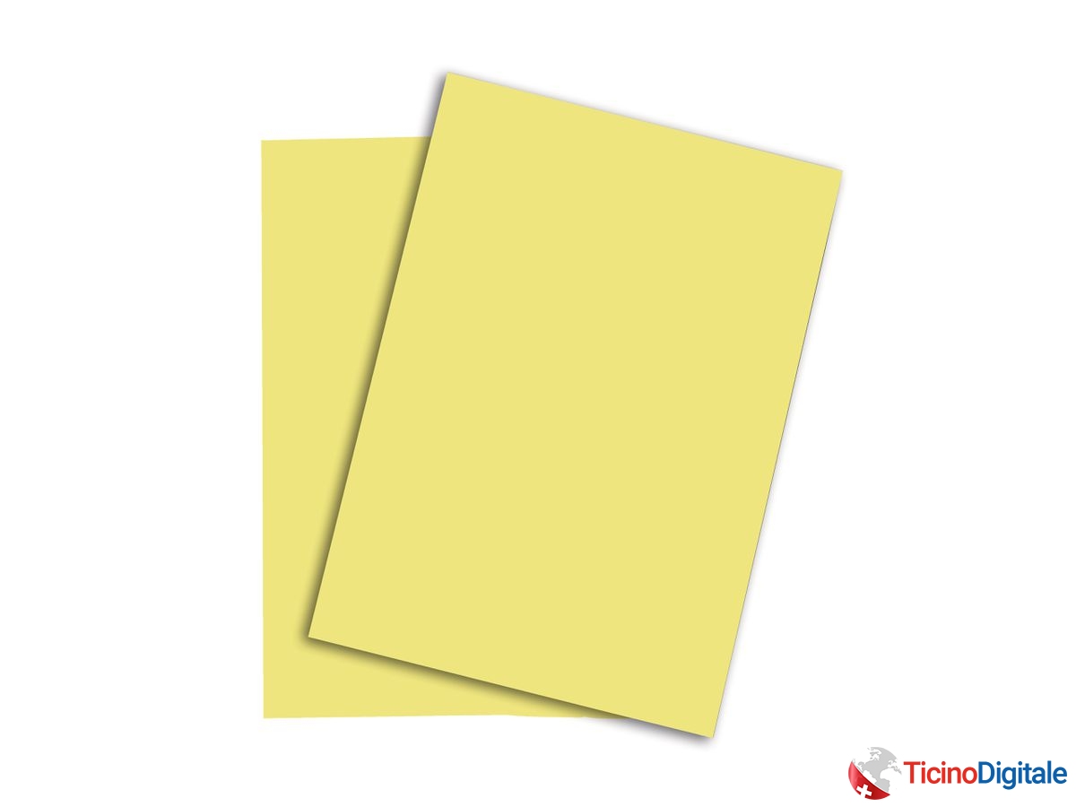 PAPYRUS Rainbow Paper FSC A4 88042320 80g, giallo 500 fogli