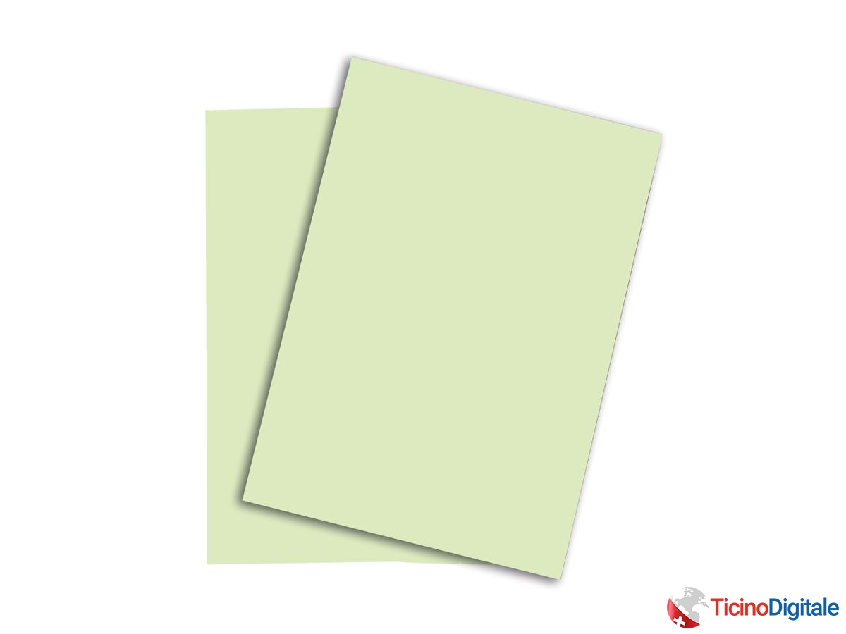 PAPYRUS Rainbow Paper FSC A4 88042586 80g, verde 500 fogli