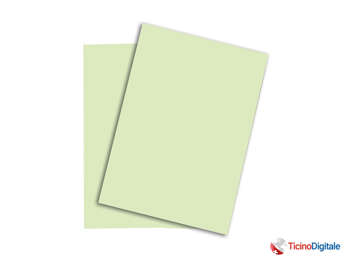 PAPYRUS Rainbow Paper FSC A4 88042586 80g, verde 500 fogli