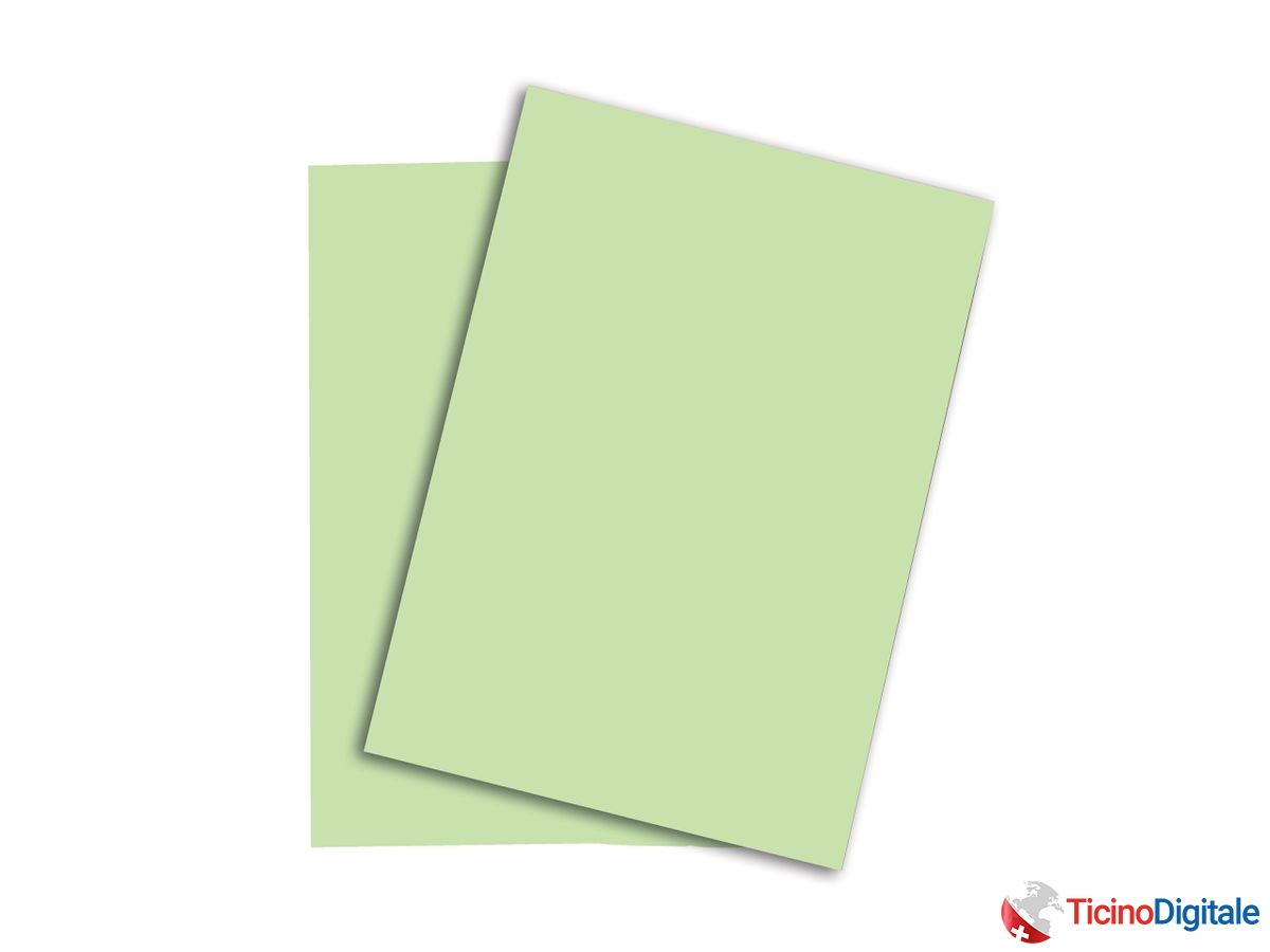PAPYRUS Rainbow Paper FSC A4 88042630 80g, verde 500 fogli