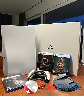 Playstation 5 (con DVD) in vendita causa mancato utilizzo