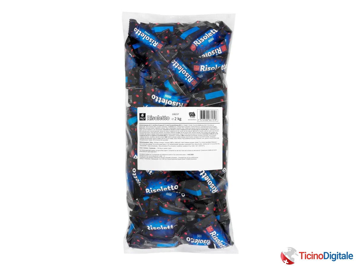 Risoletto latte mini da 2kg in Porzioni individuali...