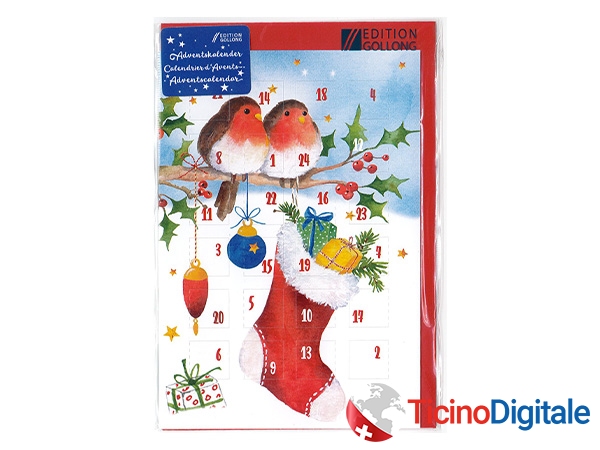 Tomato calendario avvento biglietto