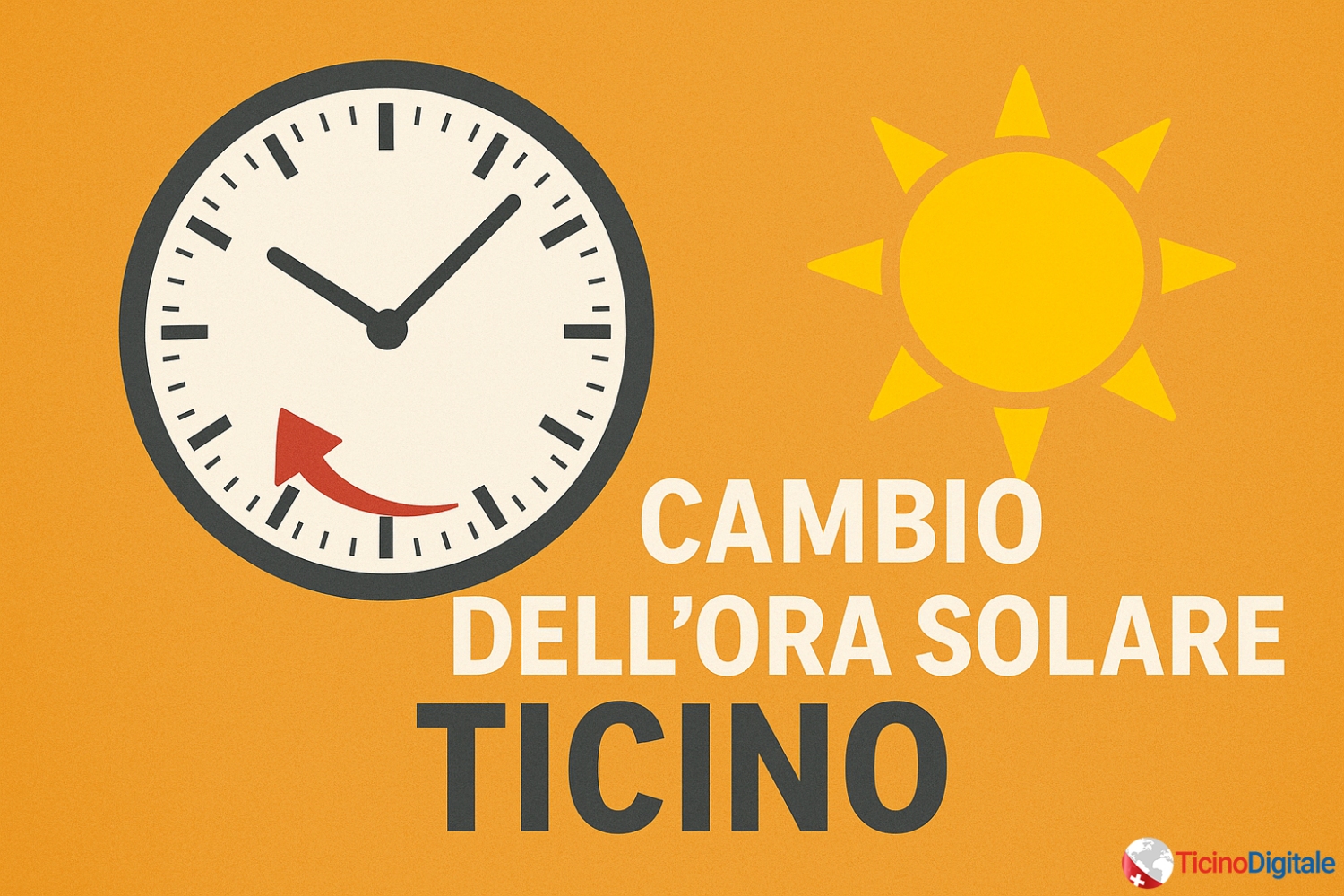 Cambio dell’ora solare in Ticino: storia, curiosità e impatti sulla vita quotidiana