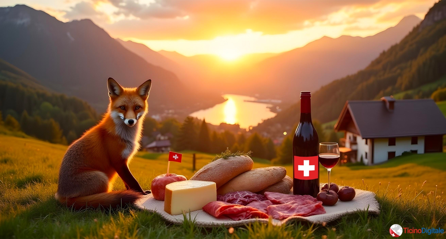 Celebriamo la Festa Nazionale Svizzera con etichette 100% Made in Ticino