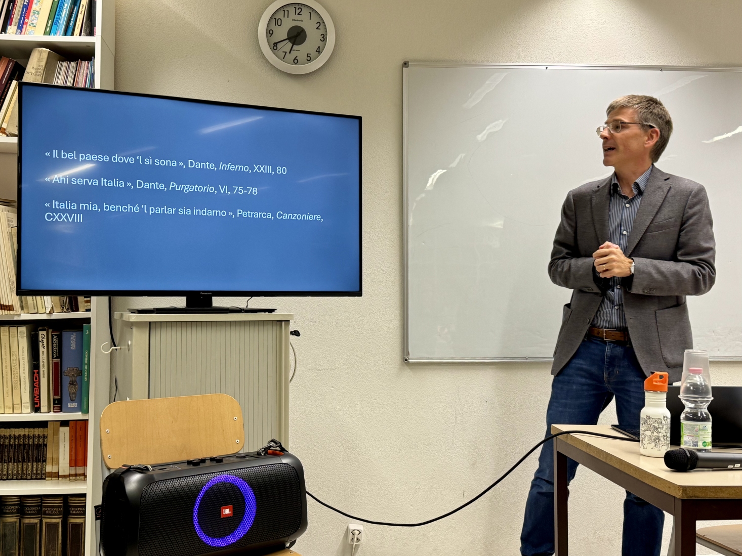 Conferenza del Prof. Tomasi