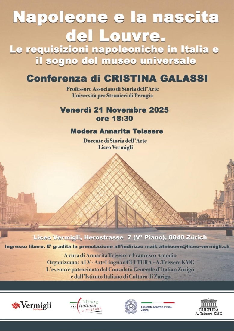 Future conferenze su temi di archeologia, storia dell'arte, scienza e tecnologia