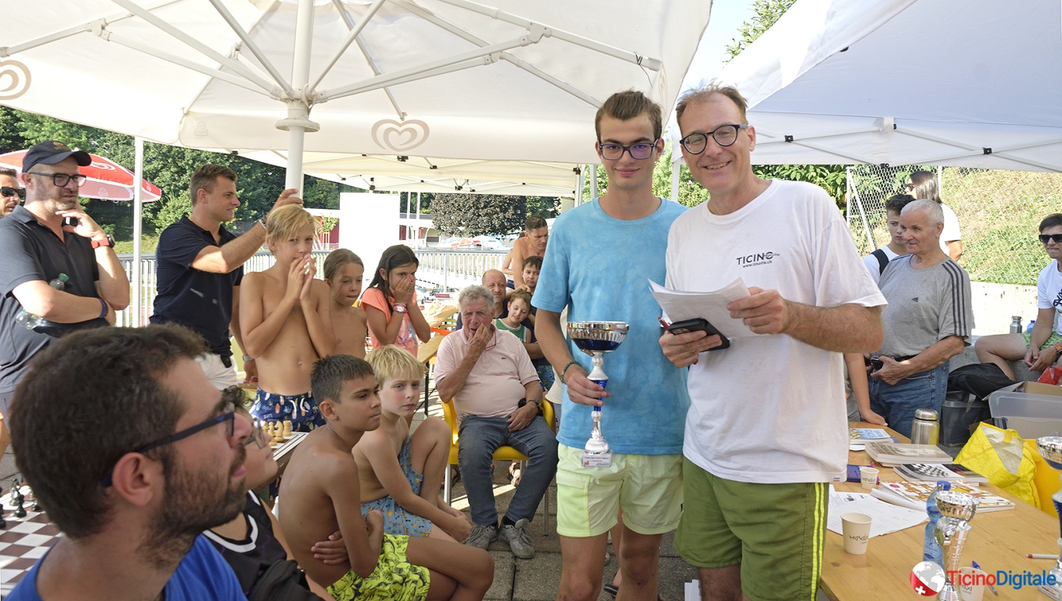Grande successo di pubblico per il I Trofeo scacchistico Open al Centro sportivo Valgersa di Savosa