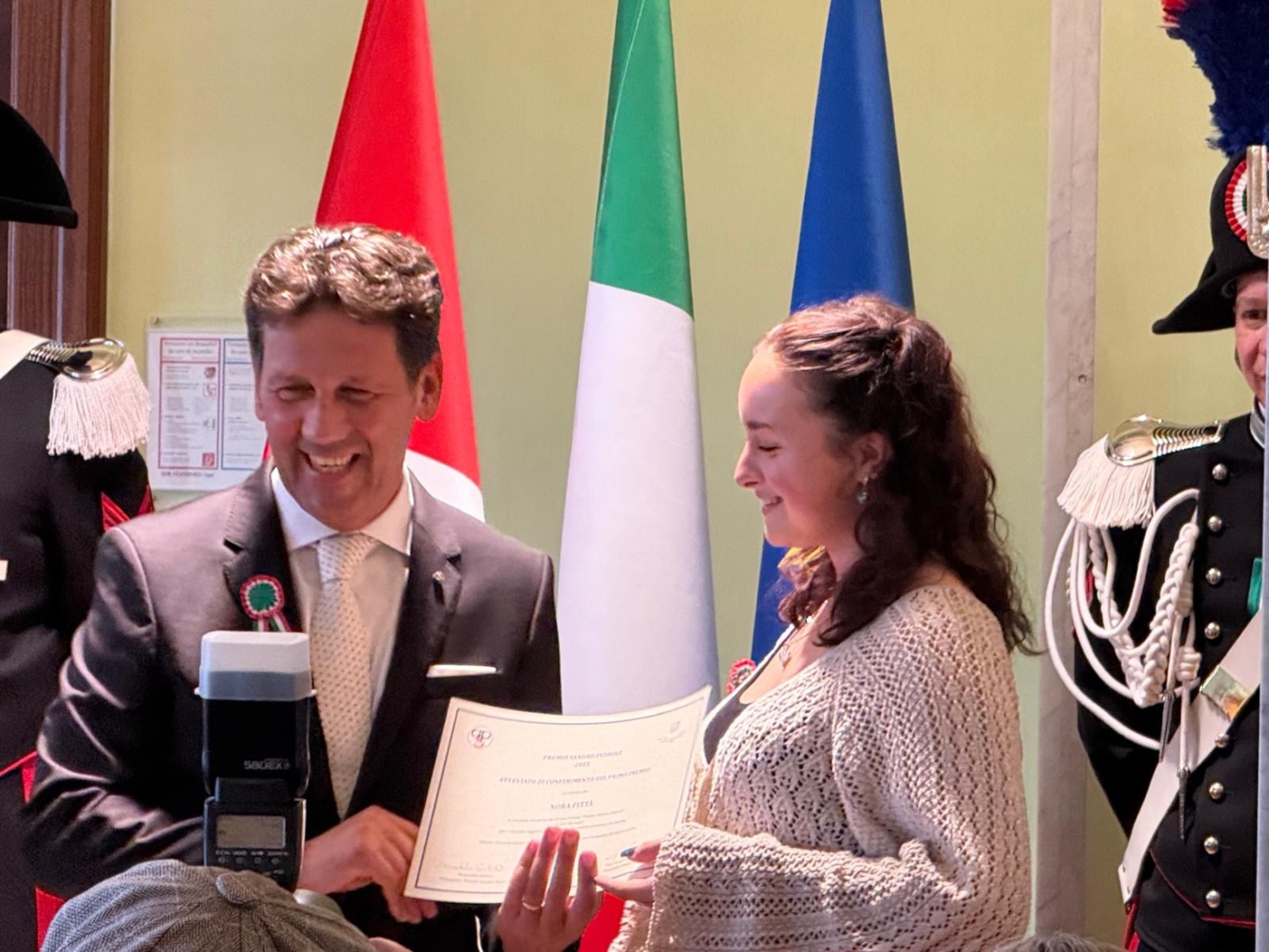I premiati al concorso intitolato a Sandro Pedroli