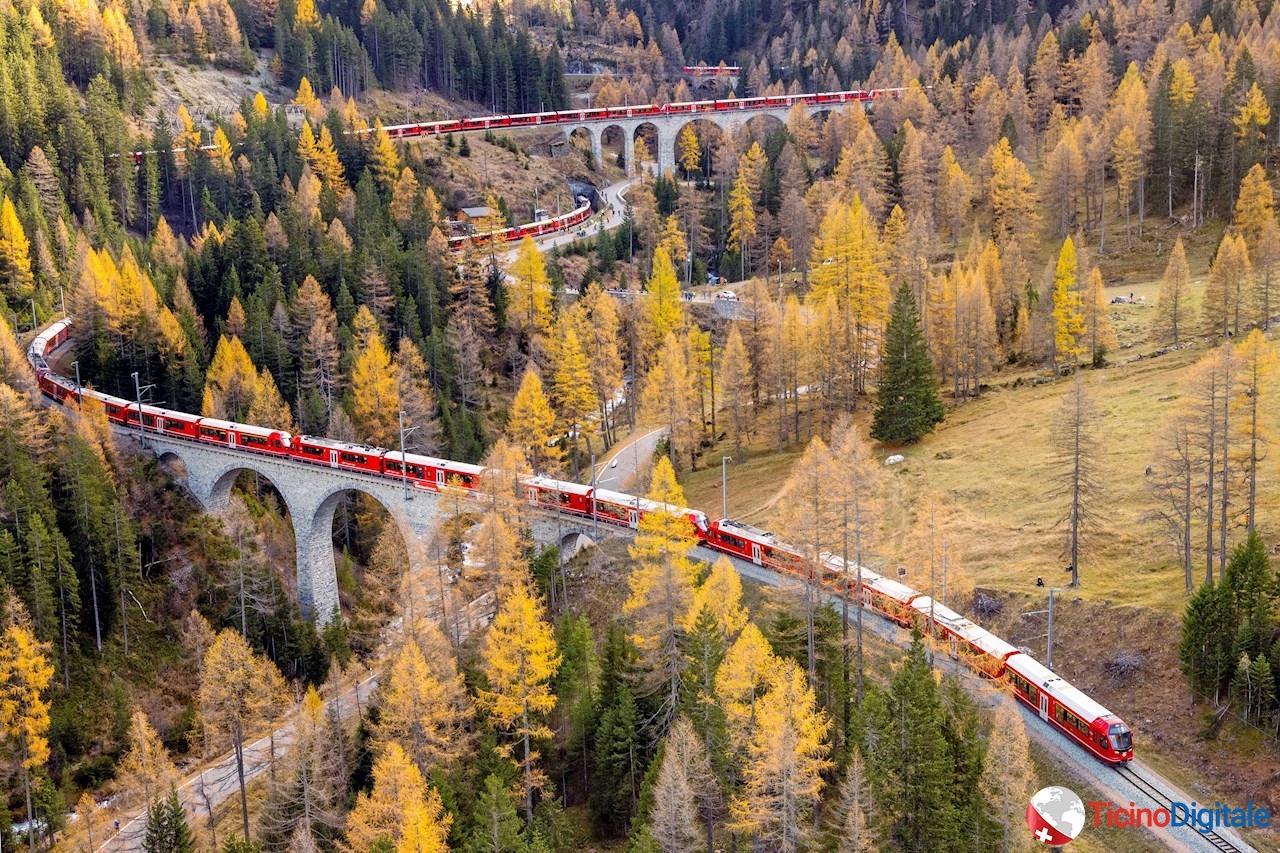 Il record per il treno passeggeri più lungo del mondo è Svizzero