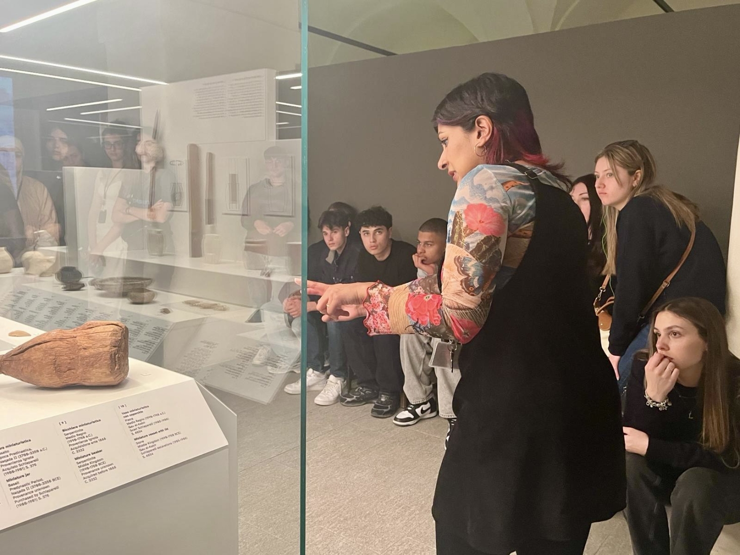 La classe seconda in visita di istruzione a Torino