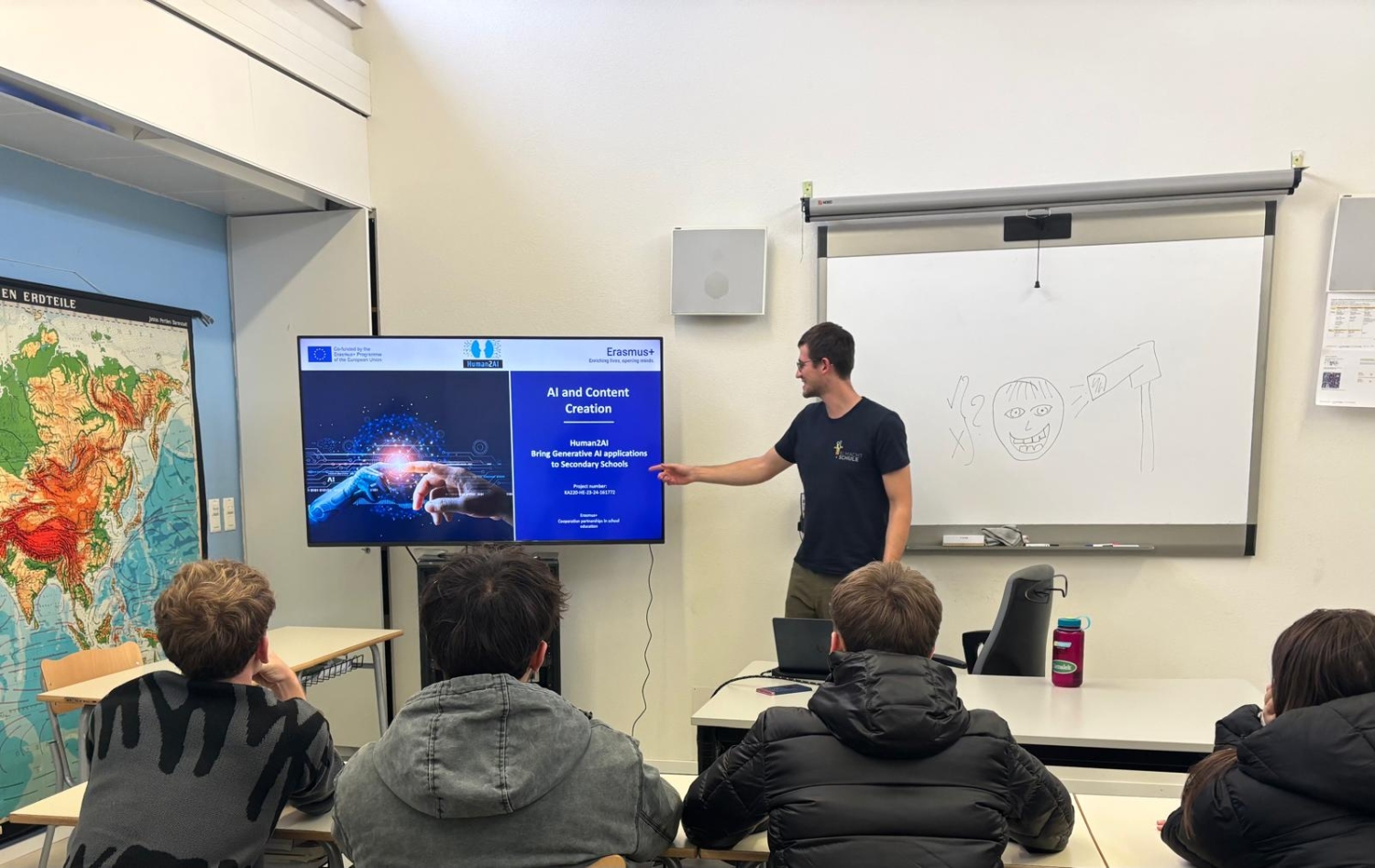 La classe terza impegnata per una settimana nelle attività per i PCTO