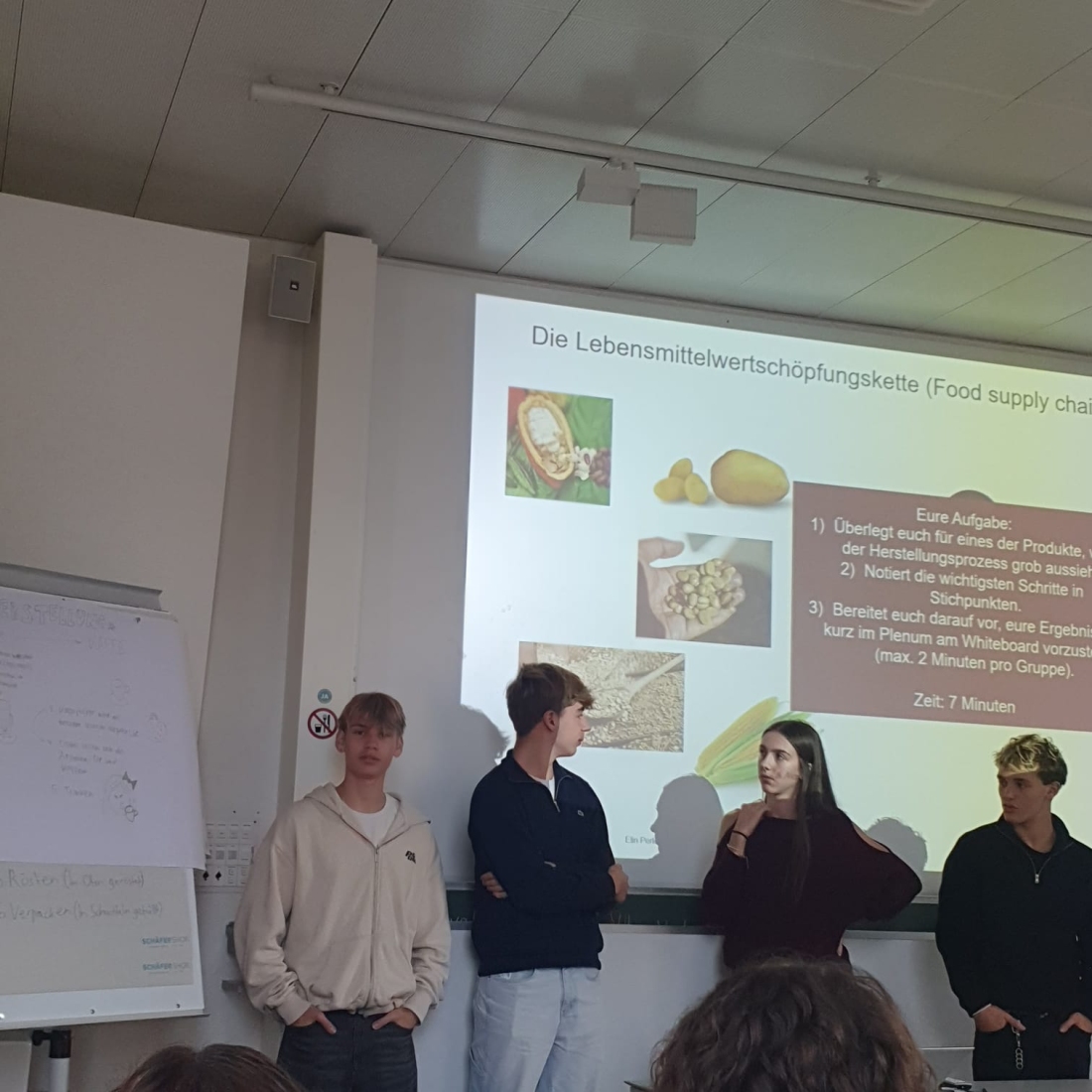 La classe terza impegnata per una settimana nelle attività per i PCTO