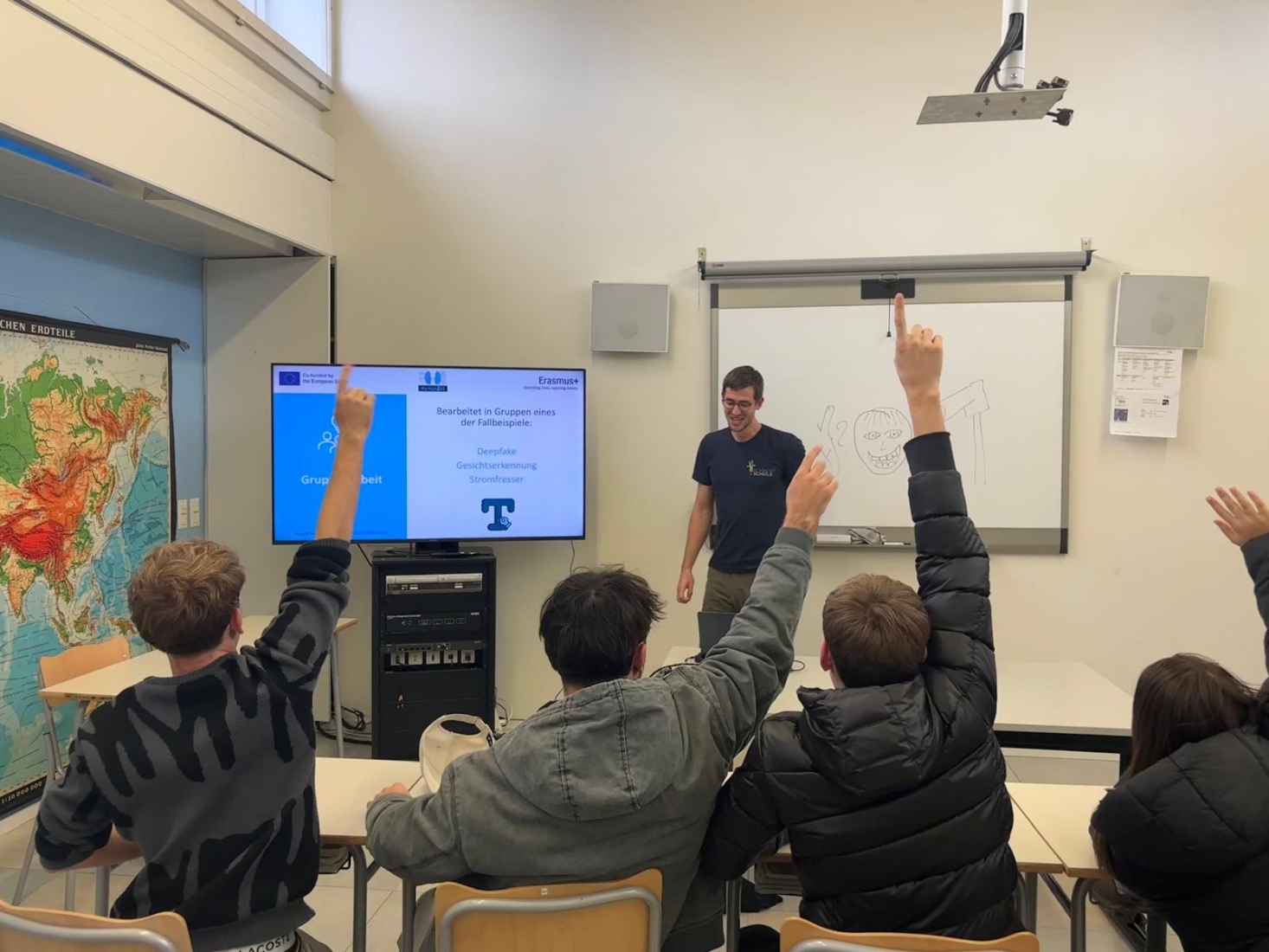 La classe terza impegnata per una settimana nelle attività per i PCTO