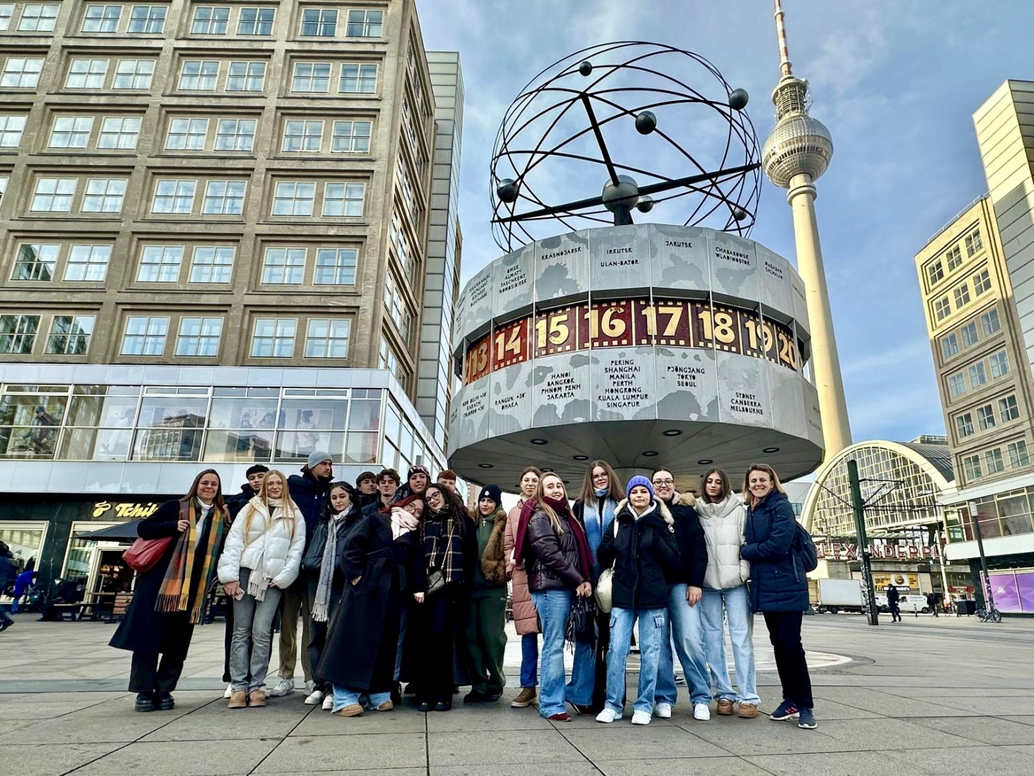 Le classi terza e quarta in viaggio di istruzione